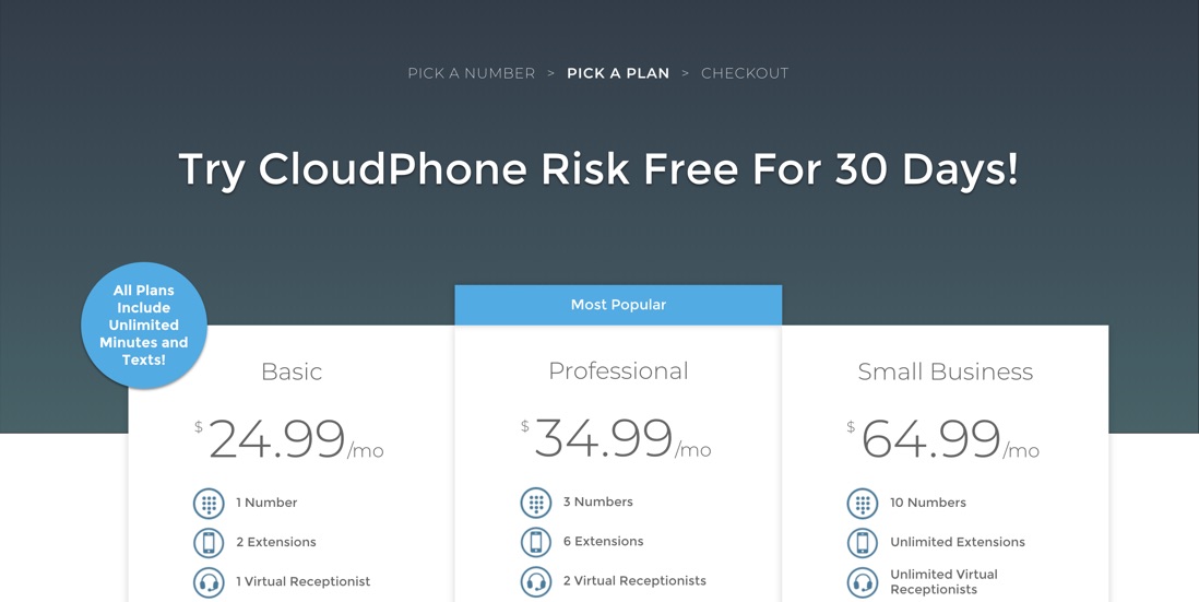cloud phone value prop: Let your phone do the work for you while you focus on growing your business.